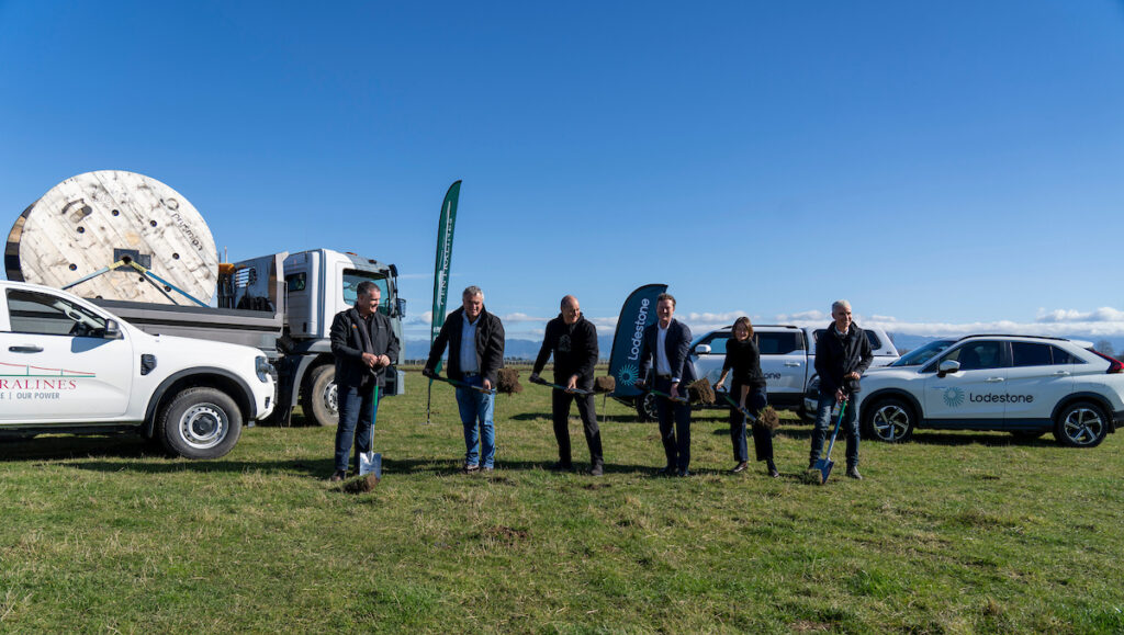 Blessing and groundbreaking at Centralines and Lodestone's Central Hawke's Bay Solar Farm